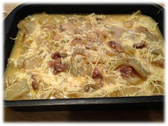 Gratin de cardons à la moelle – Dans le Jardin de mon père